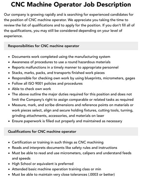 cnc machine job setting|cnc job vacancies.